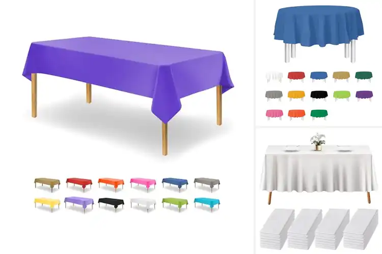 Detailed view of Best Party Tablecloths For Indoor Outdoor Events