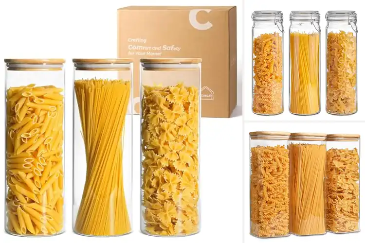 Detailed view of 10 Best Pasta Holders to Keep Noodles Fresh & Tidy