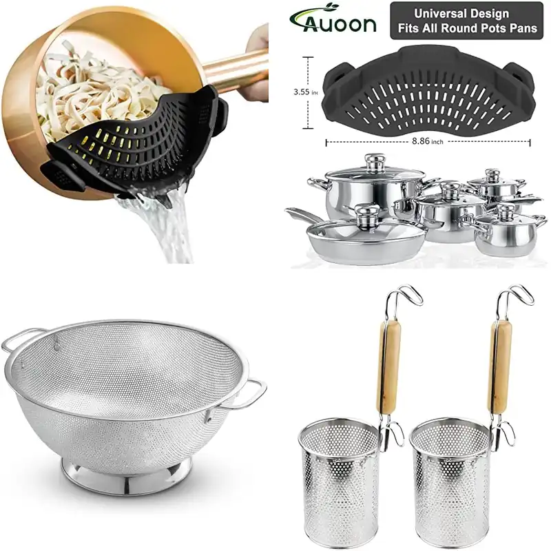 10 Best Pasta Strainers for Easy, Mess-Free Cooking