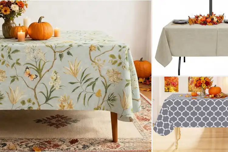Detailed view of 10 Best Patio Tablecloths: Spill-Resistant Picks