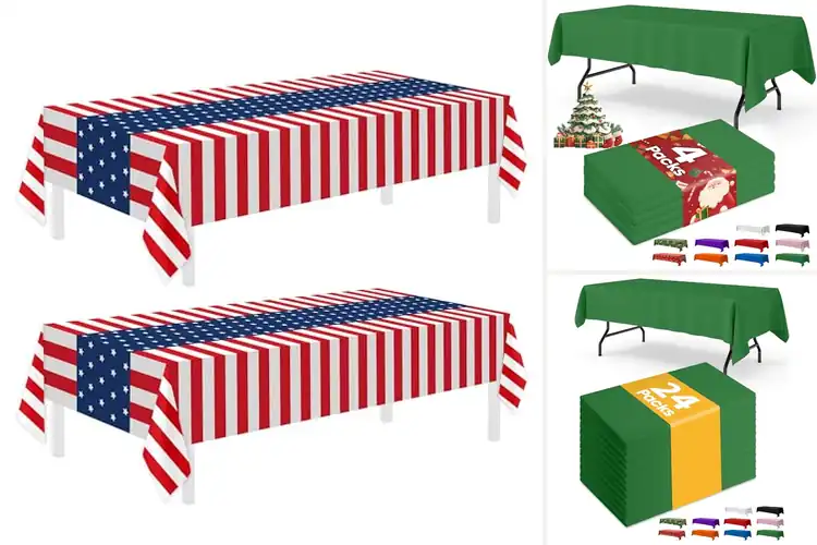 Detailed view of 10 Best PEVA Material Tablecloths: Mess-Free Outings