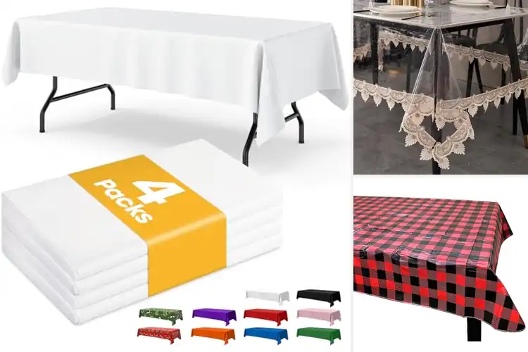 Detailed view of 10 Best PEVA Table Covers: Stress-Free Entertaining Made Easy