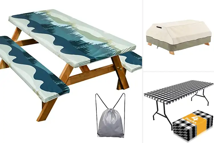 Detailed view of 10 Best Picnic Table Covers: Fun Outdoors