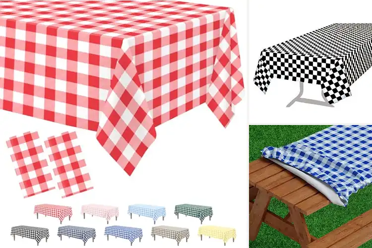 Detailed view of 8 Best Picnic Tablecovers: Protect and Style Your Outdoor Eats