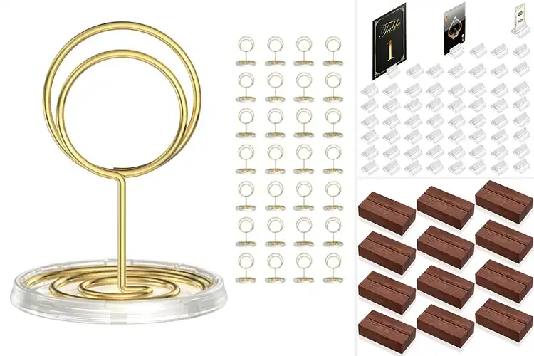 Detailed view of Best Place Card Holders For Events