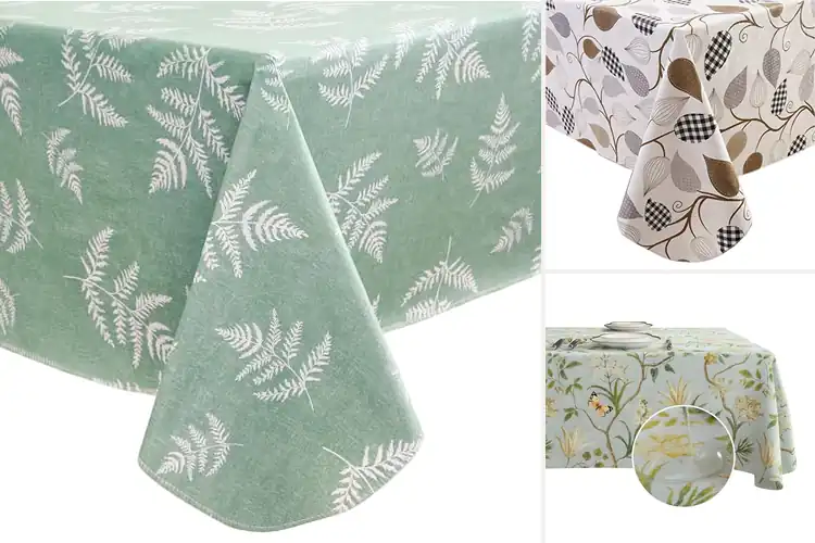 Detailed view of Best Plastic Tablecloths Waterproof And Stain Resistant