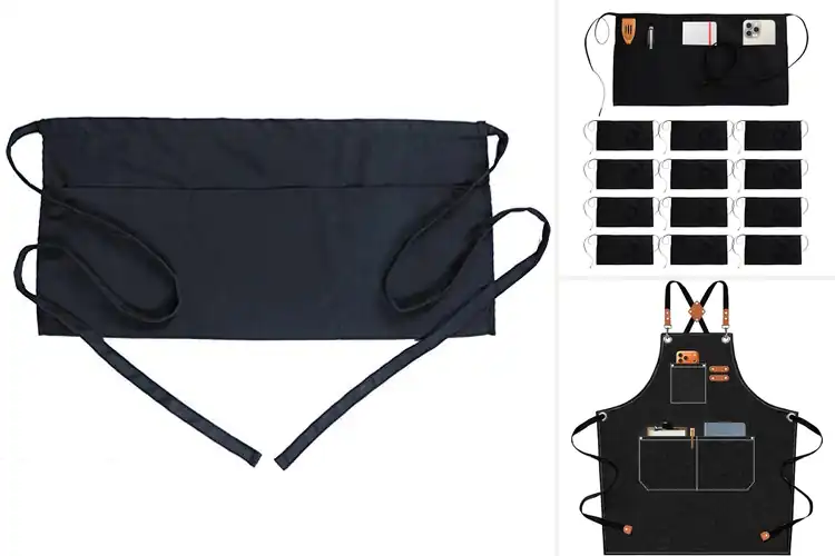 Detailed view of Best Pocketed Aprons