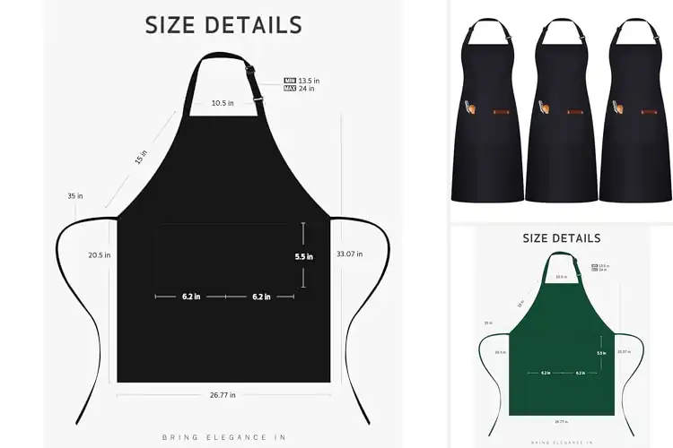 Detailed view of Best Polycotton Aprons: Top 10 Durable & Comfortable Picks