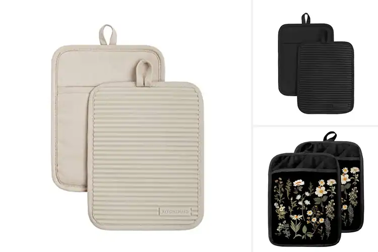Detailed view of 10 Best Pot Holders Sets: Protect Hands & Style Your Kitchen