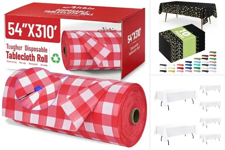 Detailed view of Best Premium Peva Table Cloths