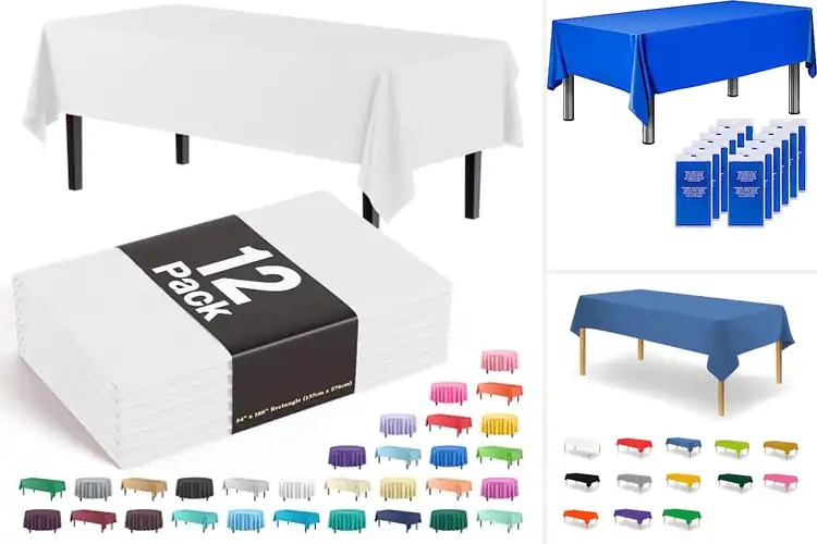 Detailed view of 10 Best Premium Table Covers For Events: Worry-Free Elegance