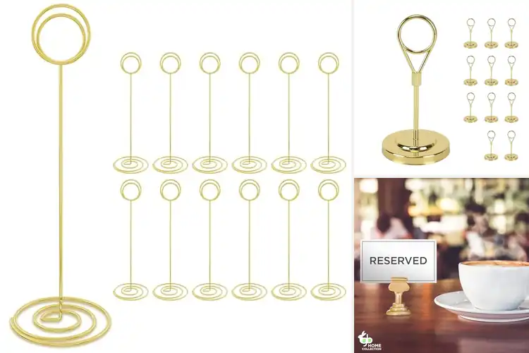 Detailed view of Best Premium Table Number Holders