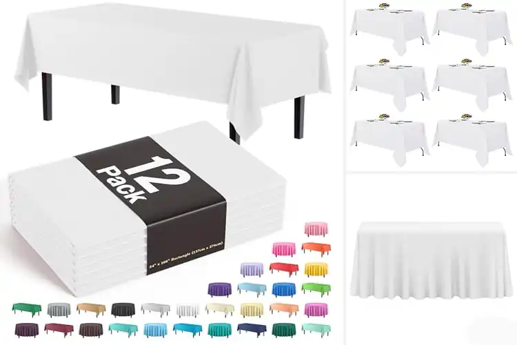 Detailed view of 10 Best Premium Tablecloths: Add Elegance to Every Meal