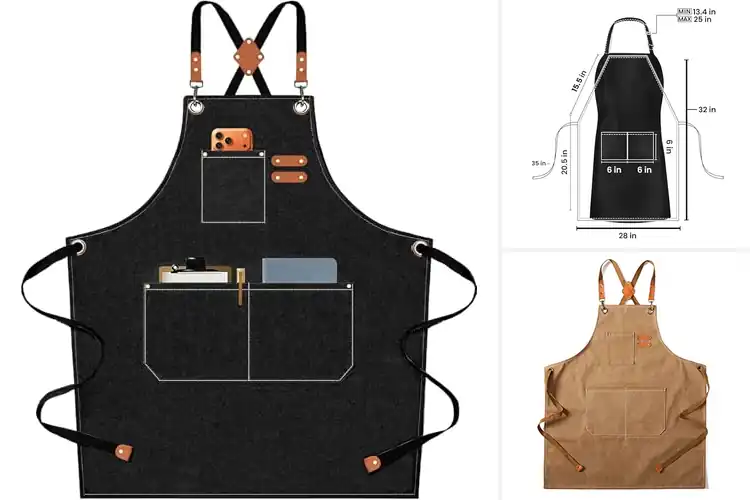 Detailed view of Best Professional Chef Aprons