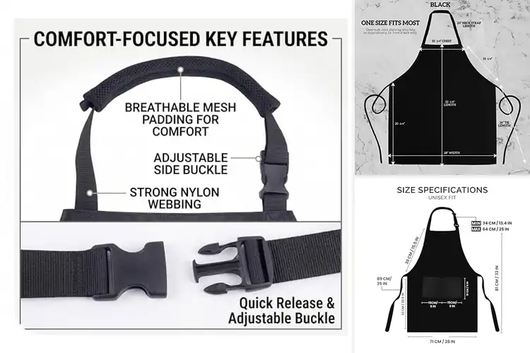 Detailed view of Best Professional Grade Aprons