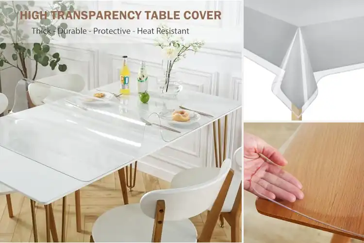 Detailed view of Best Protection Table Covers: Spill & Scratch Shield