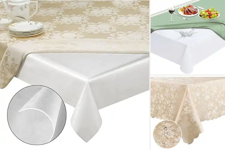 Detailed view of 10 Best Protective Tablecloths That Actually Save Your Table