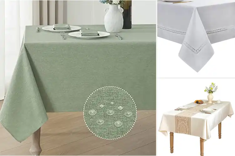Detailed view of 10 Best Quality Tablecloths: Protect & Enhance Your Dining