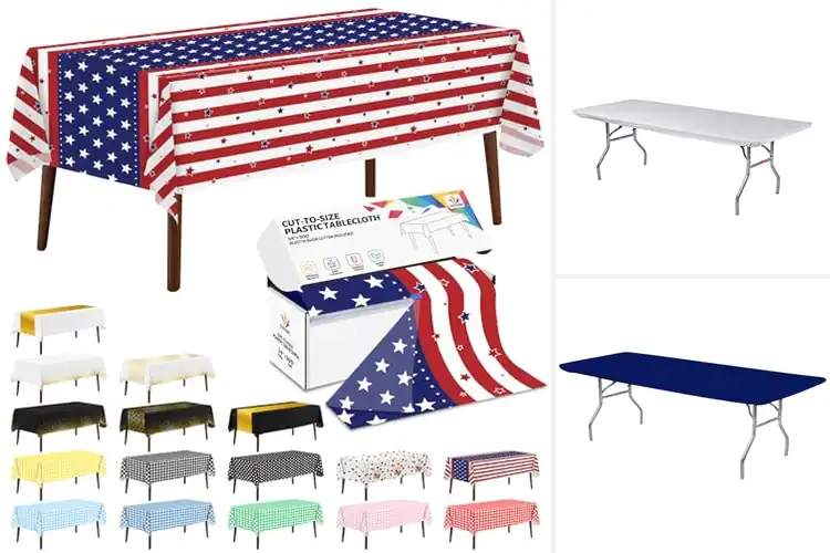 Detailed view of Best Quick Cleanup Table Covers For Parties