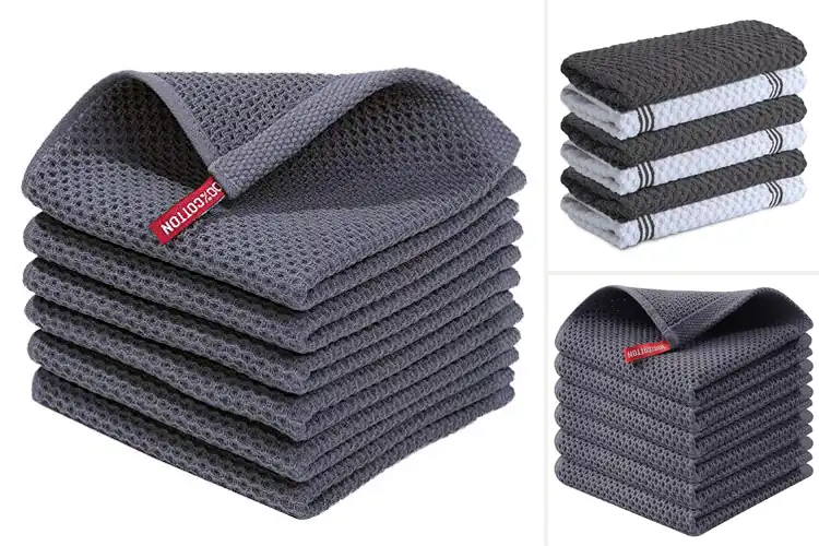 Detailed view of 10 Best Quick Drying Dish Towels: Absorb and Dry Fast