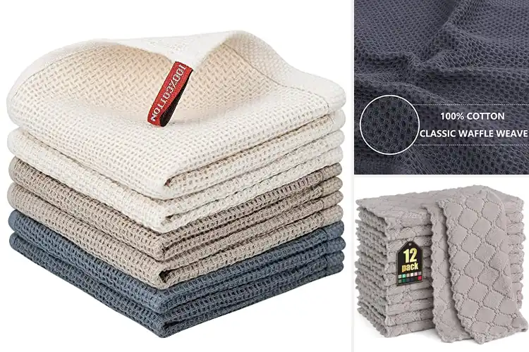 Detailed view of 10 Best Quick Drying Dishcloths: Dry Dishes Fast