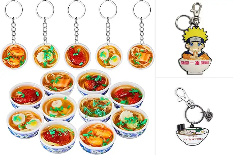 Detailed view of 10 Best Ramen Keychains to Elevate Your Everyday Style