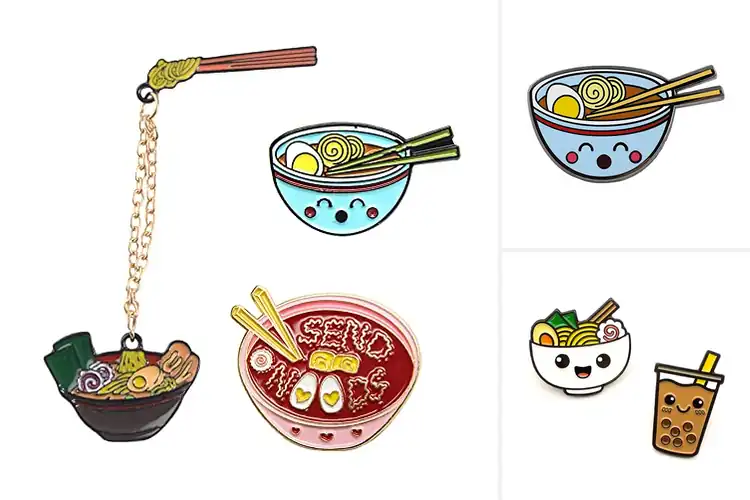 Detailed view of 10 Best Ramen Pins to Spice Up Your Everyday Style