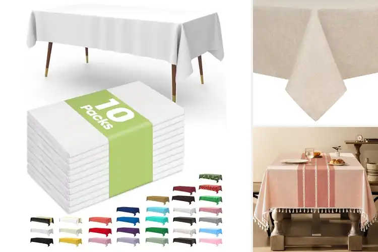 Detailed view of Best Rectangle Table Cloths 54 By 108 Inches