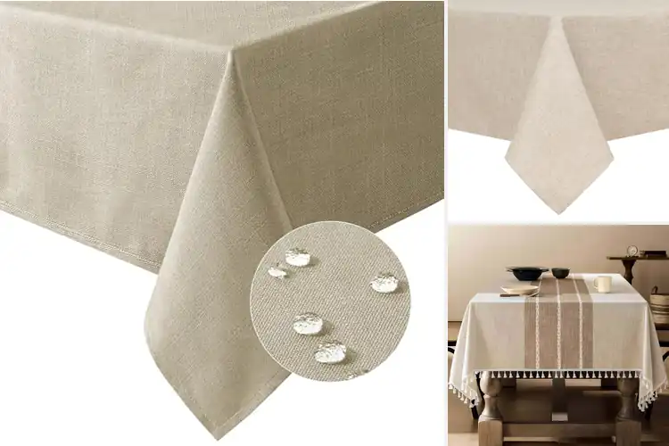 Detailed view of Best Rectangle Tablecloth 54 By 108 Inches