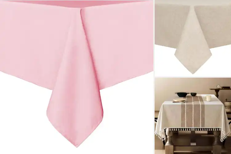 Detailed view of Best Rectangle Tablecloths For 54 By 108 Inches
