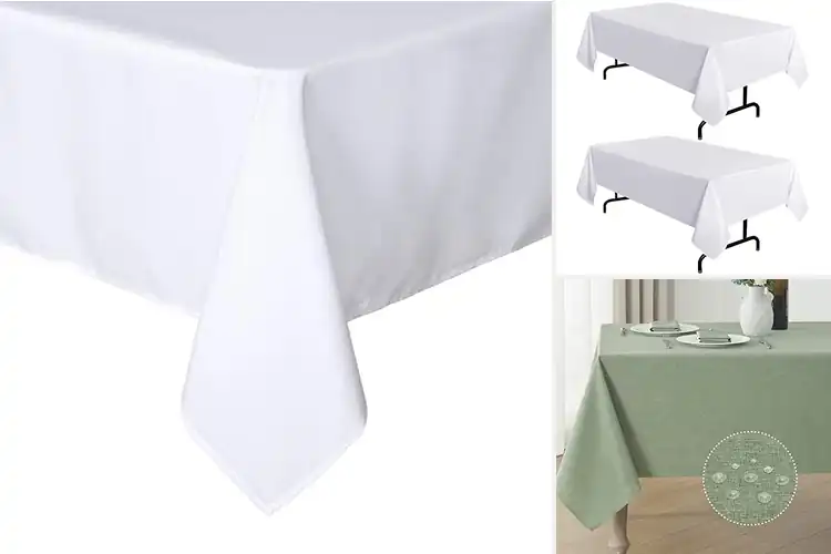 Detailed view of Best Rectangle Tablecloths For Tables