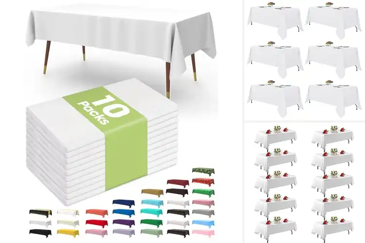 Detailed view of 10 Best Rectangle Tablecloths for Stain‑Proof Elegance