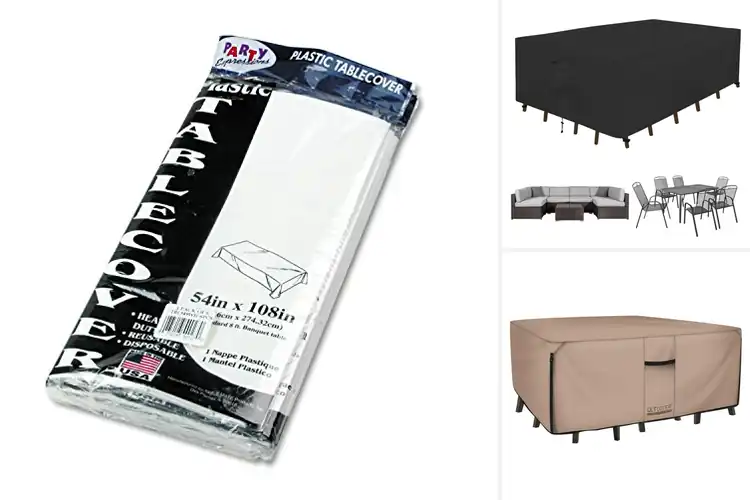 Detailed view of 10 Best Rectangular Table Cover Set: Spill-Proof Peace