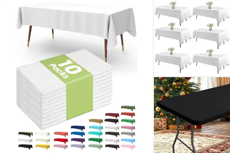 Detailed view of 10 Best Rectangular Table Covers: Protect & Cleanup Easily