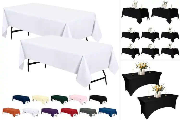 Detailed view of 10 Best Rectangular Tablecloths for Events to Wow Your Crowd