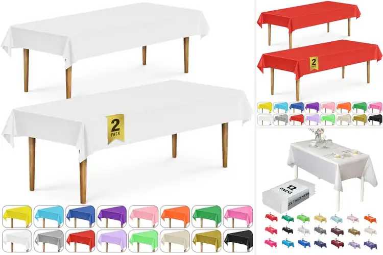 Detailed view of 10 Best Reusable Disposable Tablecloths: Pathway to Inner Peace
