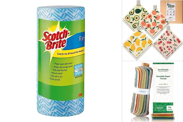 Detailed view of 10 Best Reusable Kitchen Towels for Fast, Easy Cleaning