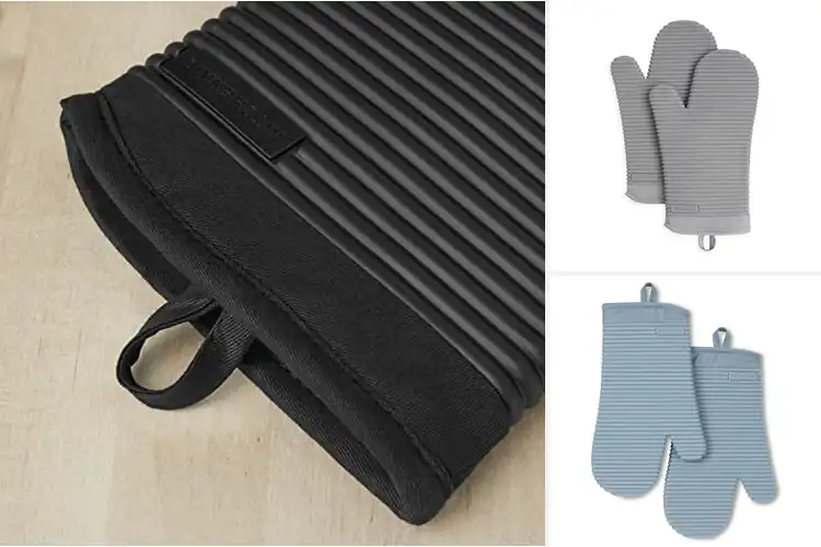 Detailed view of 10 Best Ribbed Mitts: Protect Hands While Cooking