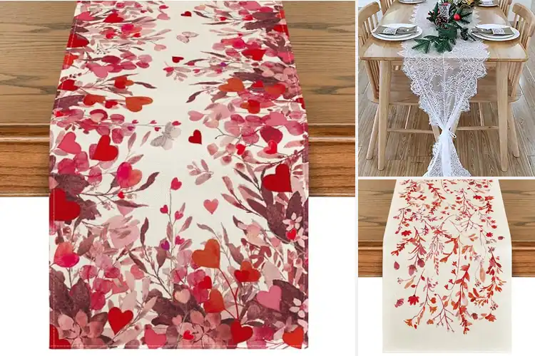 Detailed view of Best Romantic Table Runner