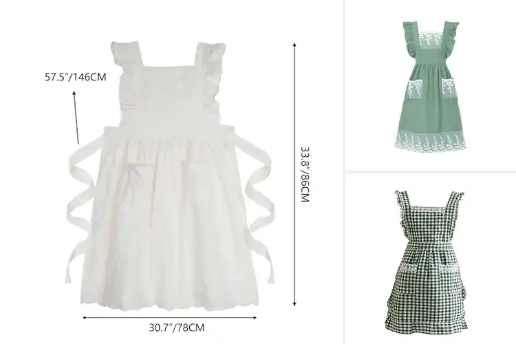 Detailed view of Best Ruffle Aprons