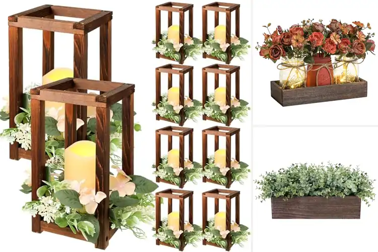 Detailed view of 10 Best Rustic Centerpieces: Warm & Inviting Decor