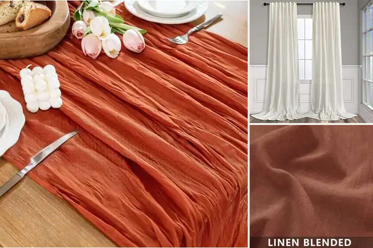 Detailed view of Best Rustic Gauze Decor: 3 Top Picks for Warmth & Style