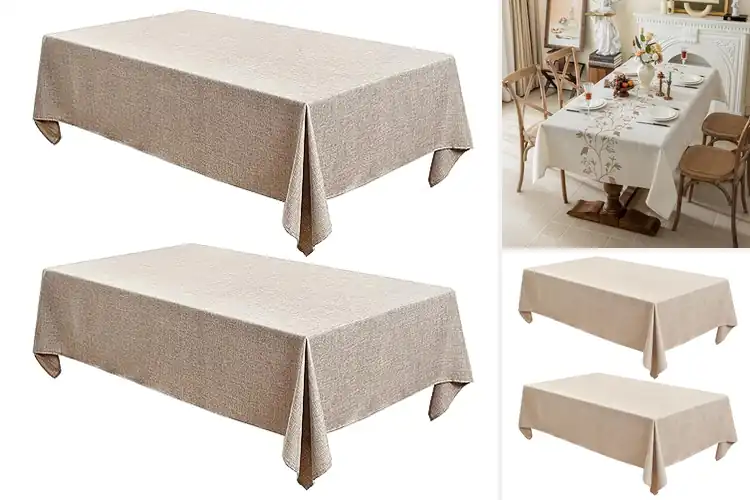 Detailed view of 10 Best Rustic Table Linens for Cozy Dining