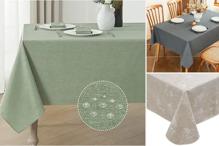 Detailed view of Best Scratch And Stain Resistant Tablecloths
