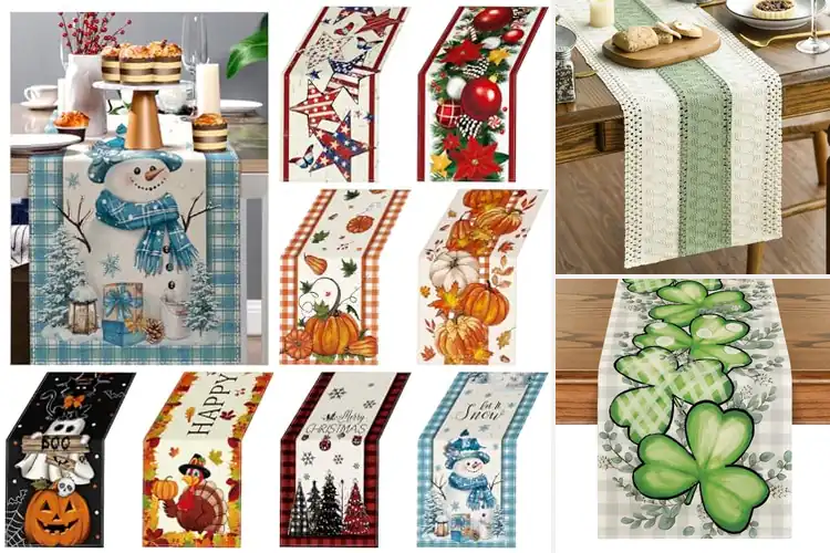Detailed view of Best Seasonal Decor Table Runner