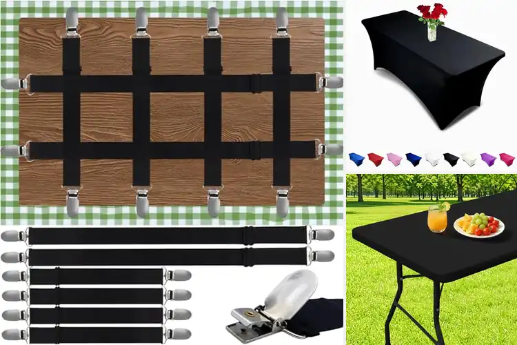 Detailed view of Best Secure Fit Table Linen For Banquets