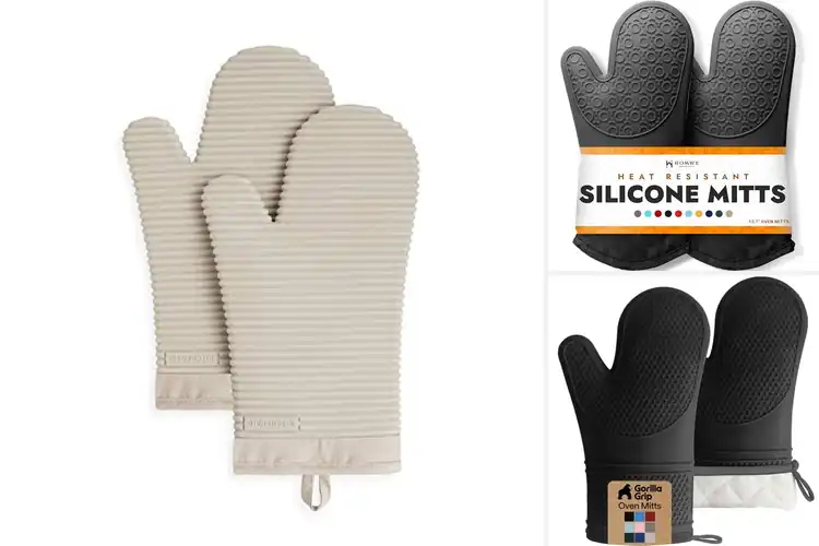 Detailed view of Best Silicone Oven Mitts For High Heat