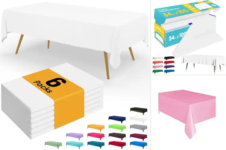 Detailed view of 10 Best Single Use Table Cover For Events: Easy Cleanup Awaits