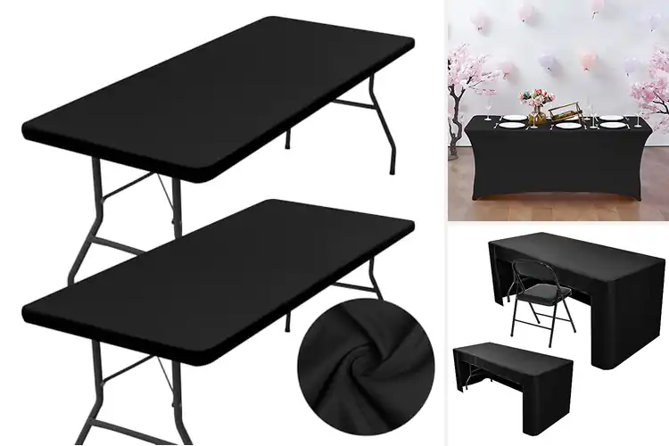 Detailed view of 10 Best Six-Foot Table Covers: Perfect Event Look