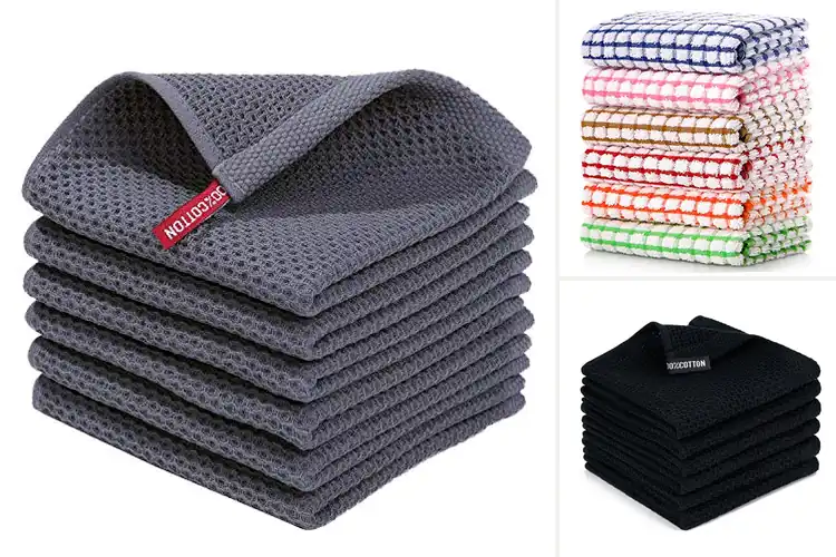Detailed view of 10 Best Six Pack Dish Cloths: Clean & Shine